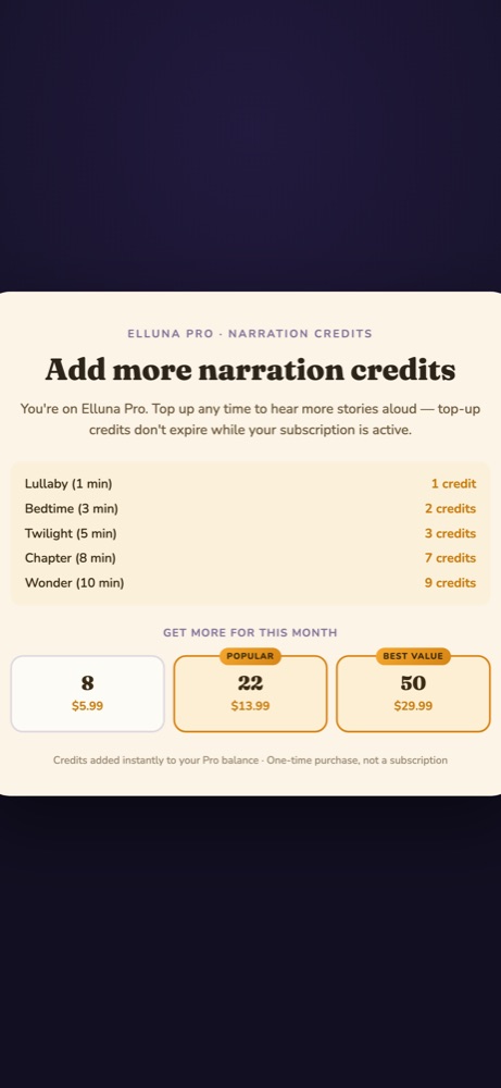 Elluna screenshot