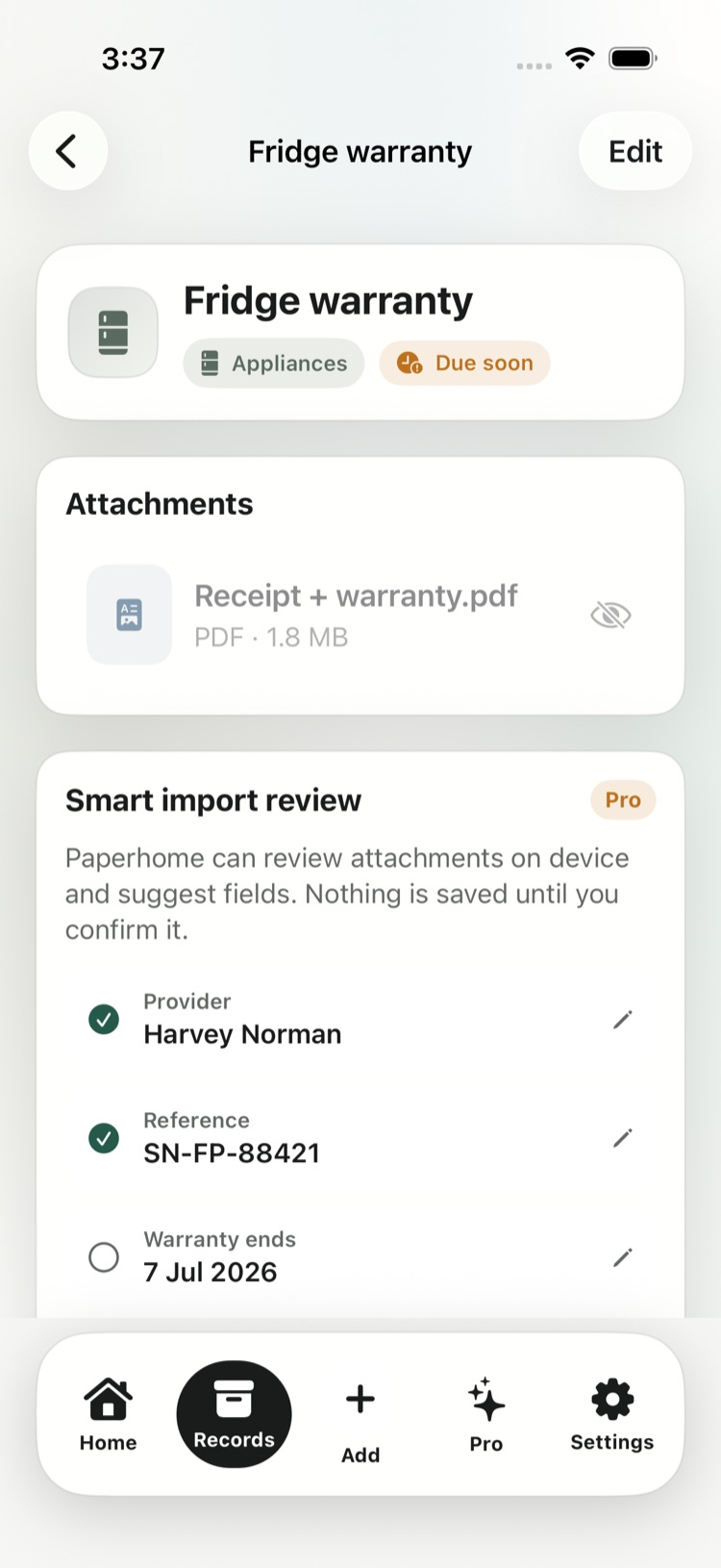 Paperhome screenshot