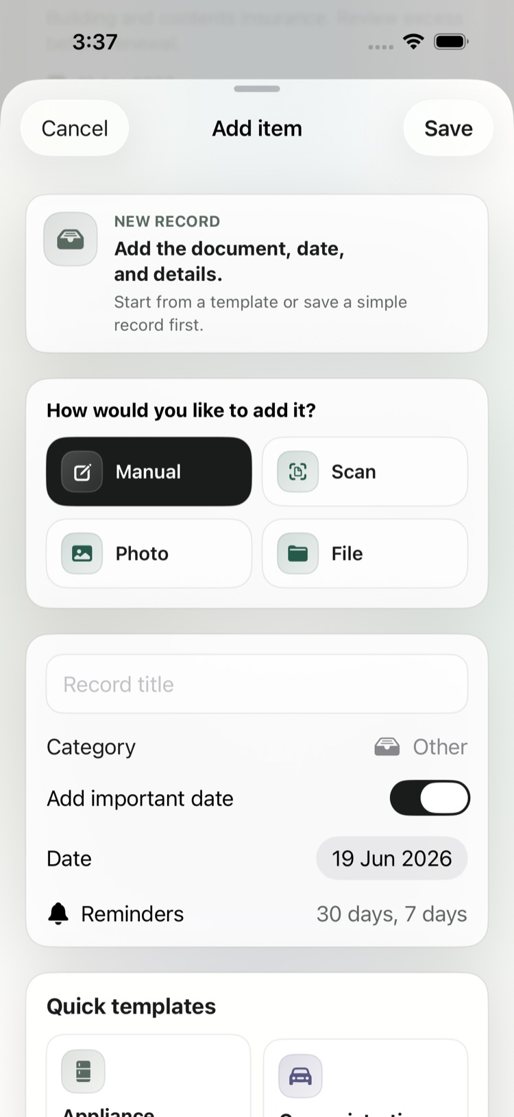 Paperhome screenshot