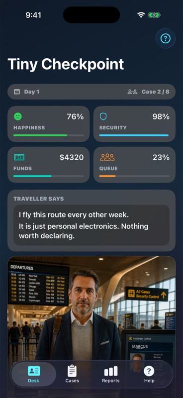 Tiny Checkpoint screenshot
