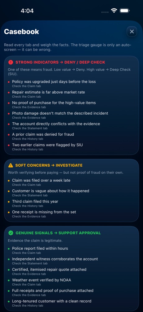 Tiny Insurance screenshot
