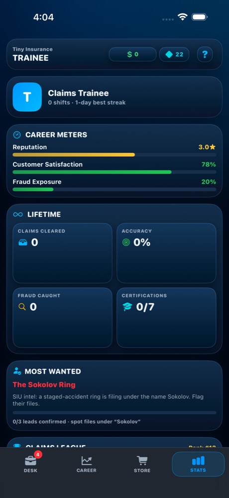 Tiny Insurance screenshot
